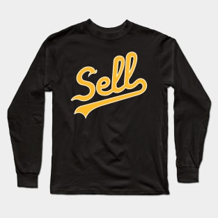 Sell Yellow Script Long Sleeve T-Shirt